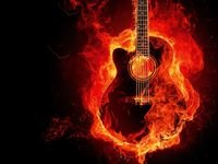 pic for Guitar on Fire 